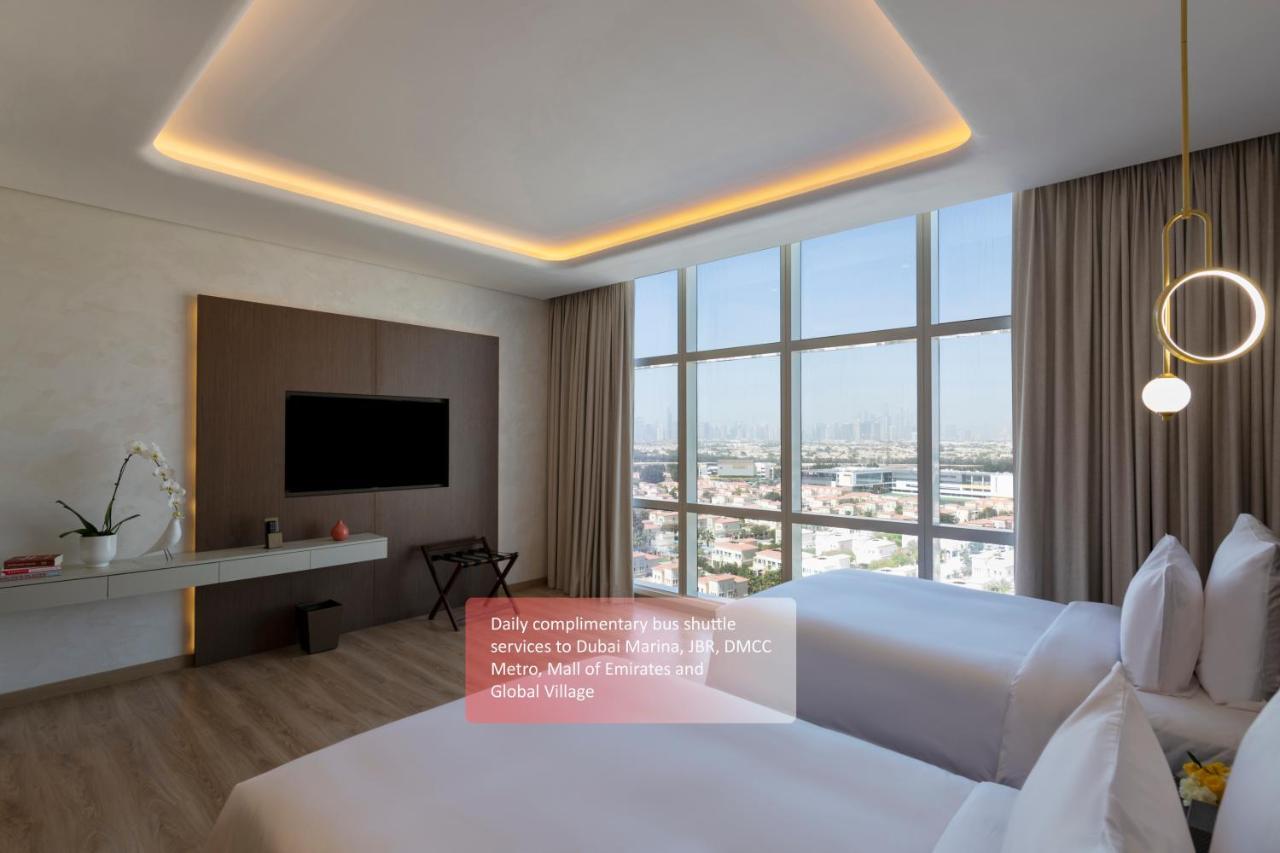 Movenpick Jumeirah Village Triangle Dubai Luaran gambar Deluxe room